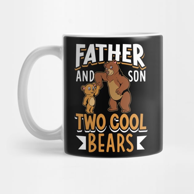 Cool bears - father and son by Modern Medieval Design